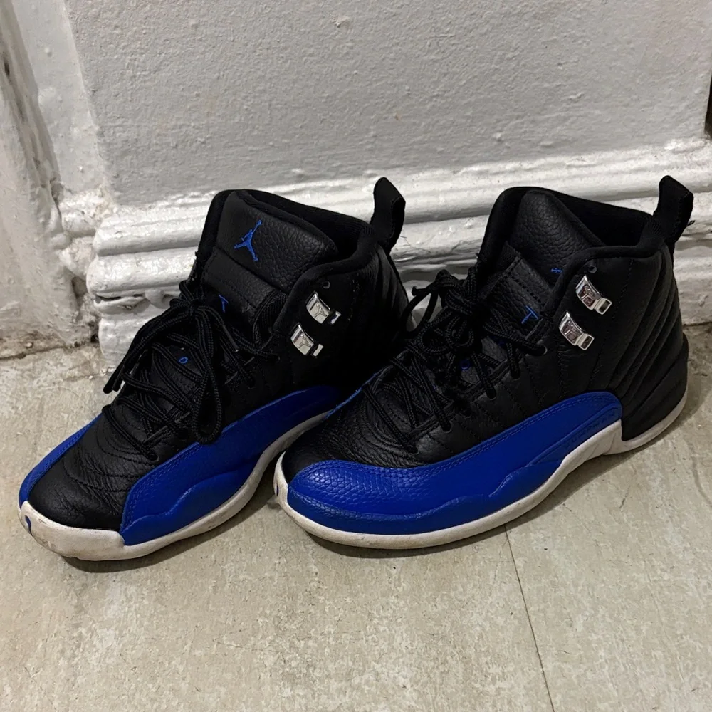 Jordan Kids Sneakers Black Blue Silver